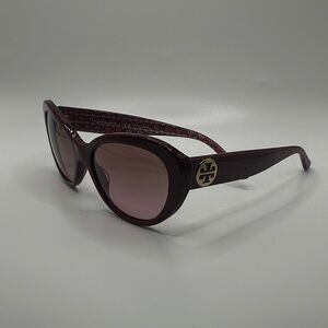Tory Burch Dark Red Sunglasses